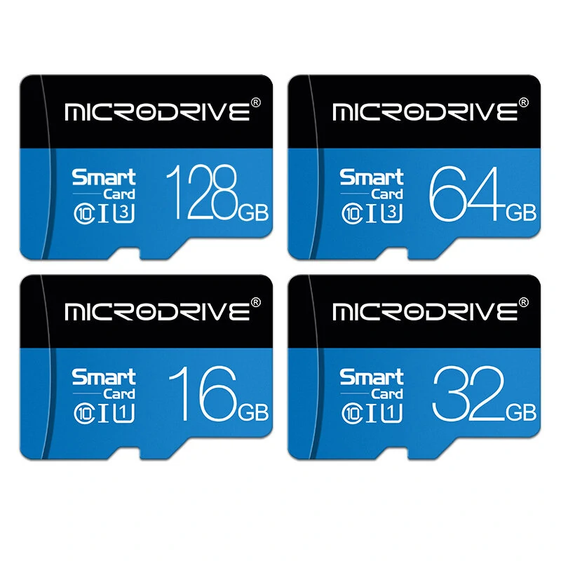 Microdrive Class 10 High Speed TF Memory Card 32GB 64GB 128GB 256GB Micro SD Card Flash Card Smart Card for Phone Camera Monitor Driving Recorder — Microdrive