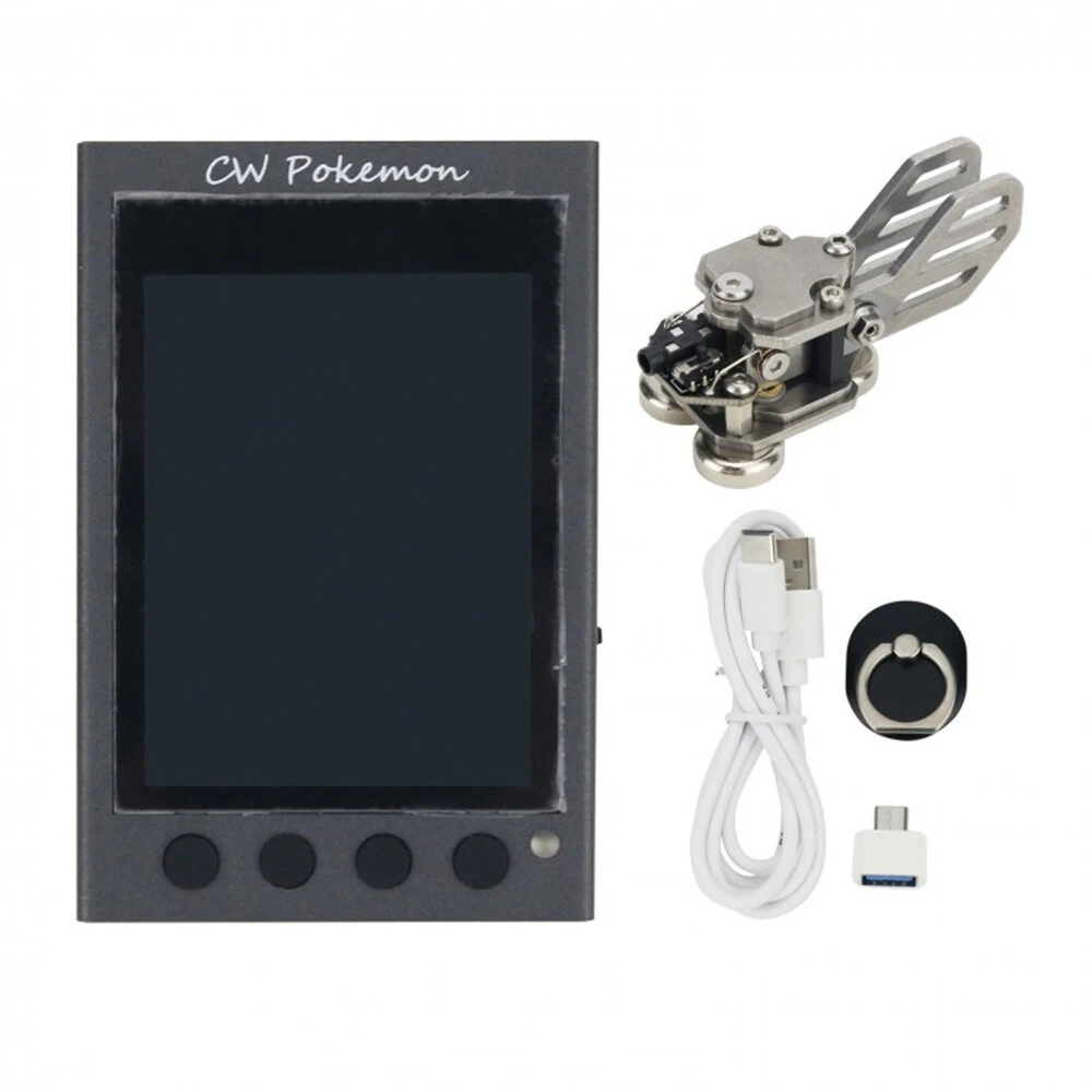 Mini CW Morse Code Trainer 2500mAh Battery 20 Hours Standby Portable Multifunction Connection USB Type-C Compact Design Morse Practice Tool — view 6