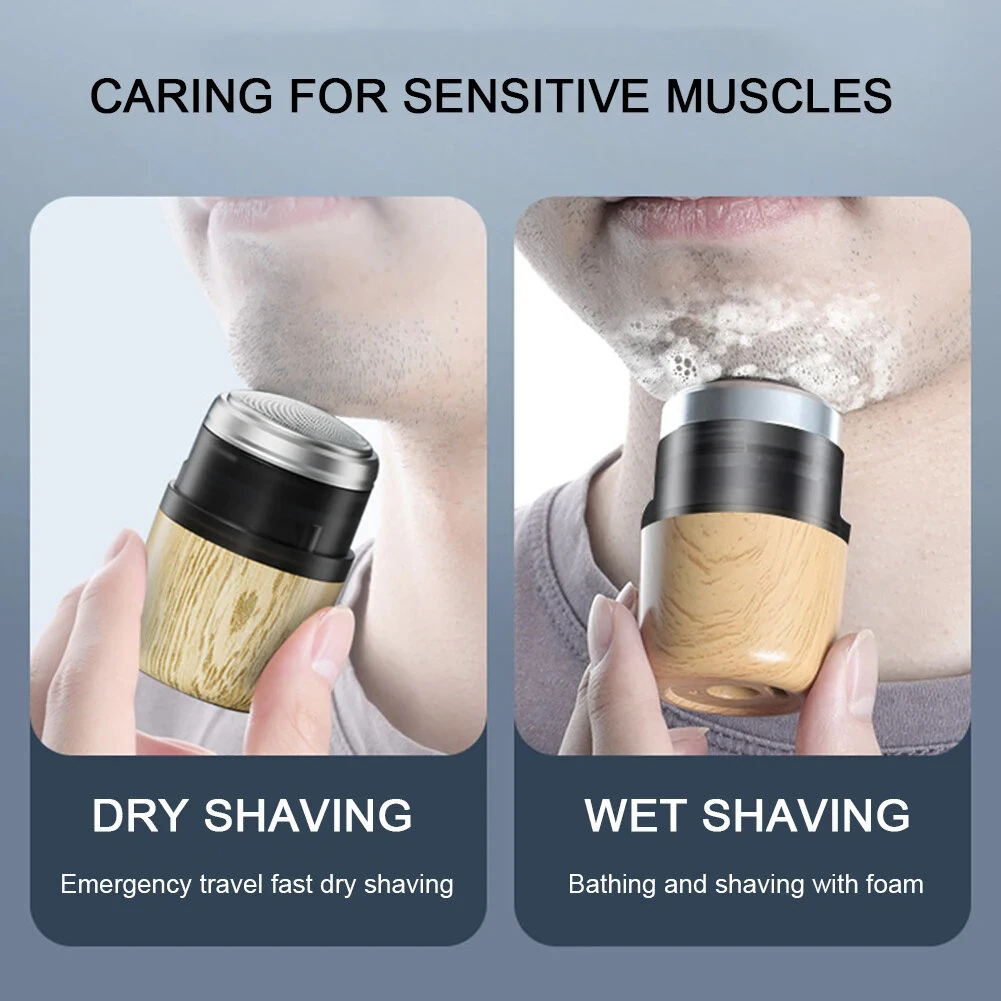 Mini Electric Shaver Portable Pocket Razor Shaving Knife Fast Charging Travel Mini Beard Razor — view 5