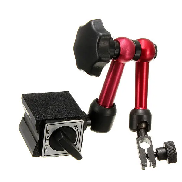 Mini Flexible Magnetic Base Holder Stand Tool for Dial Indicator Test — view 5