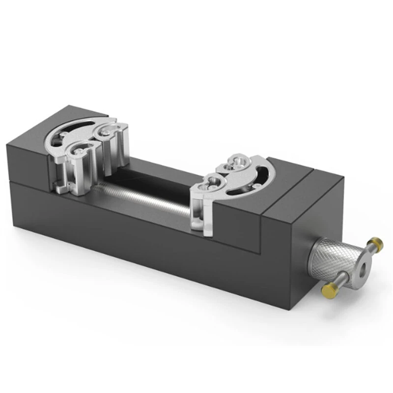 Mini Fractal Vise Jaw Opening 85mm Aluminum Alloy Handle Compact Design High Precision Clamping Industrial Grade Construction Professional Tools