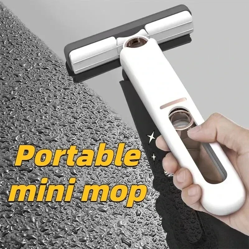 Mini Mops Floor Cleaning Sponge Squeeze Mop Household Cleaning Tools Home Car Portable Clean Tools Glass Screen Desk Cleaner Mops — view 2