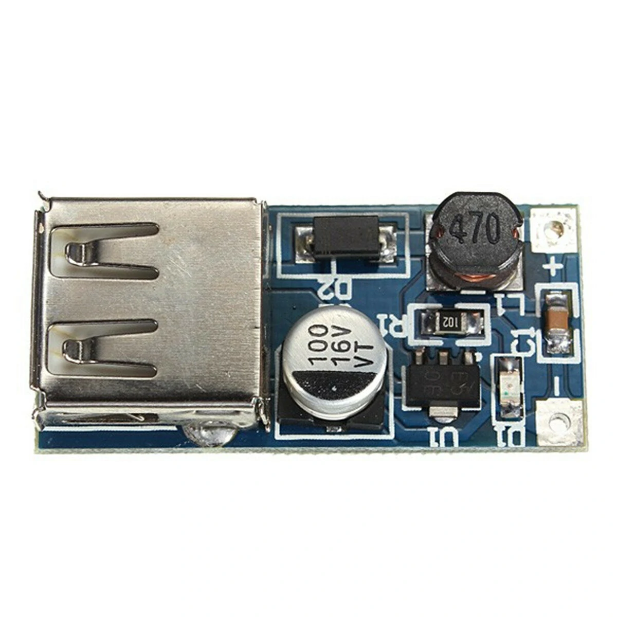 Mini PFM Control DC-DC 0.9V-5V To USB 5V Boost Step-up Power Supply Module — view 5