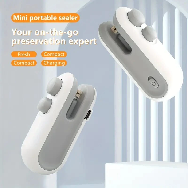 Mini Sealing Machine Household Small Hand Pressure Plastic Sealing Machine Plastic Bag Sealer Portable Snack Sealer — Pricio