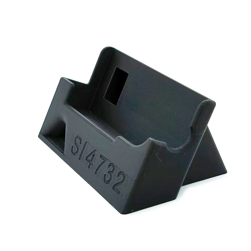 Mini SI4732 Stand PETG Carbon Fiber Material 3D Printed Design with Built in Sound Channel Compatible with DSP Radio Compact Lightweight Stable Support Structure — view 2