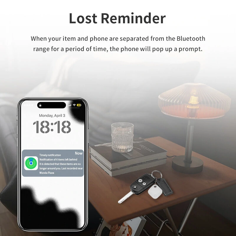 Mini Smart Tracker GPS Reverse Track Lost Mobile Phone Pet Children IOS System Smart Air Tag Smart Tag — view 5