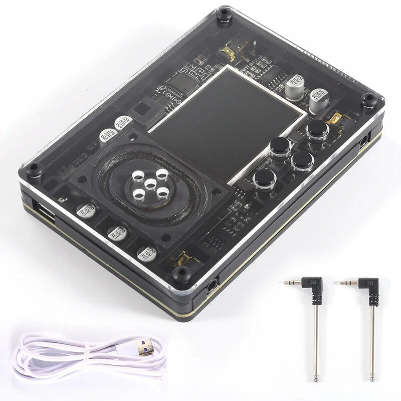 Mini Theremin Electronics Kit with Screen Display Retro Audio Player Electronic Creative Musical Instrument for Music Lover — view 4