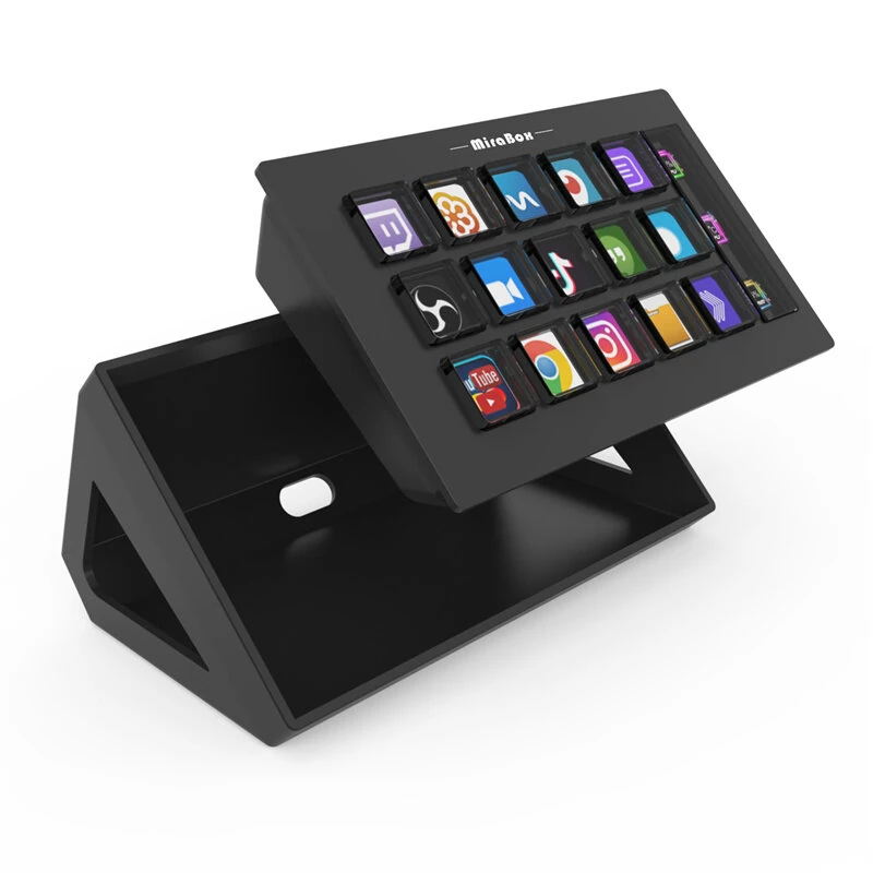 MiraBox 293s StreamDeck Numeric Keyboard 15-key Live Broadcast Controller Visual Keyboard Program Customized Gamer Accessories  For Win/Macos — view 7