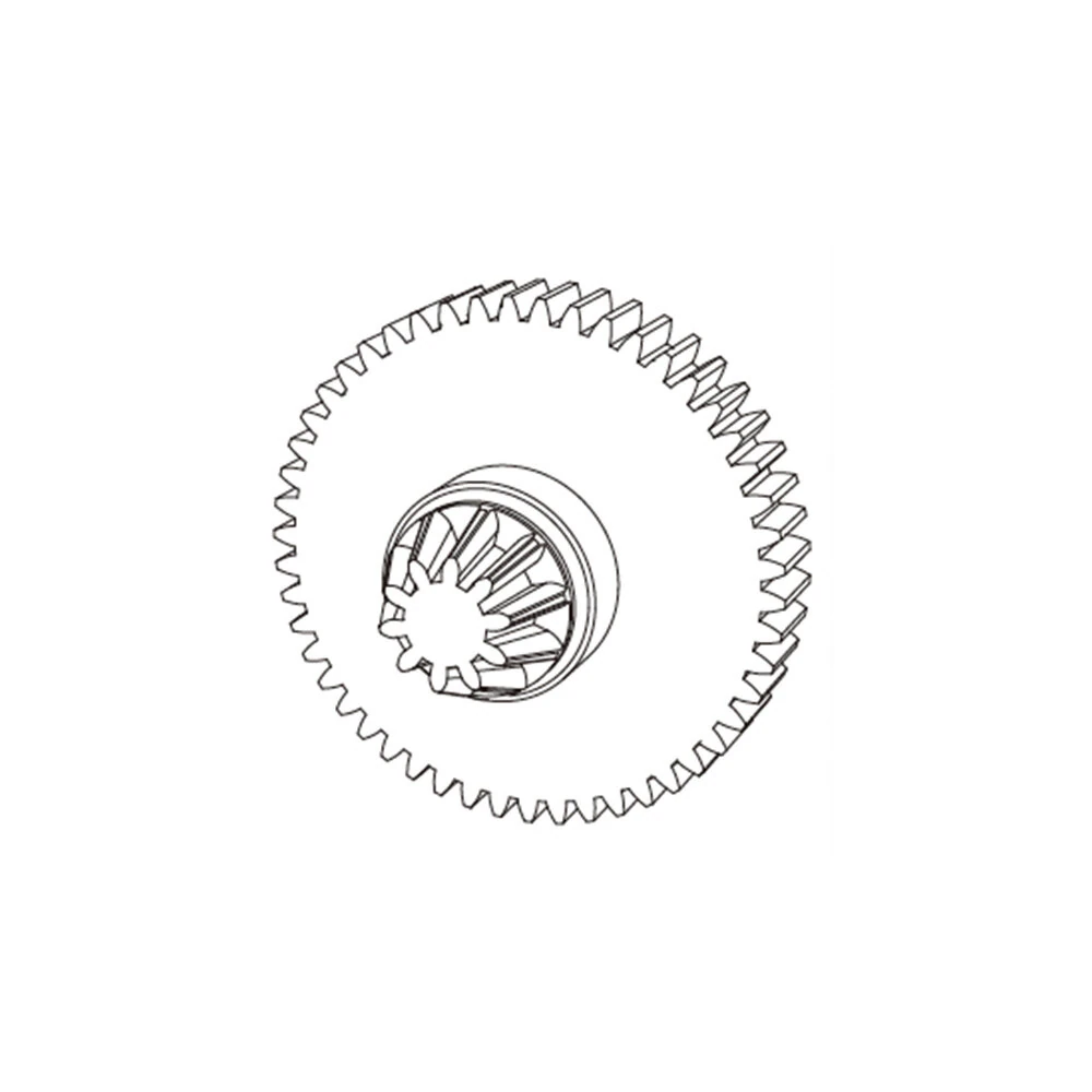 MJX 14209 14210 RC Car Transmission Main Gear Front Bevel Gear Metal Gear Differential Spart Parts 14401G 16402G 16420G — view 4