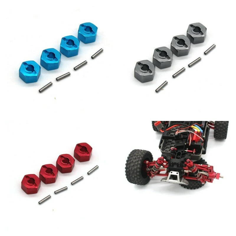 MJX 16207 16208 16209 16210 H16 1/16 Rc Car Metal Upgrade Parts Hexagon Connector — view 2