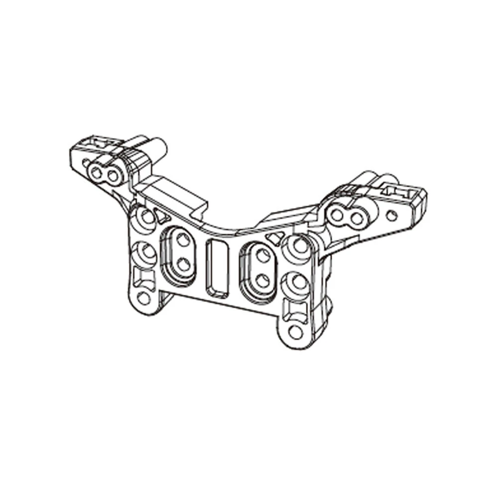 MJX Hyper Go 16207 16208 16209 16210 Front And Rear Shock Absorber Brackets 16170 16180 RC Car Parts — MJX