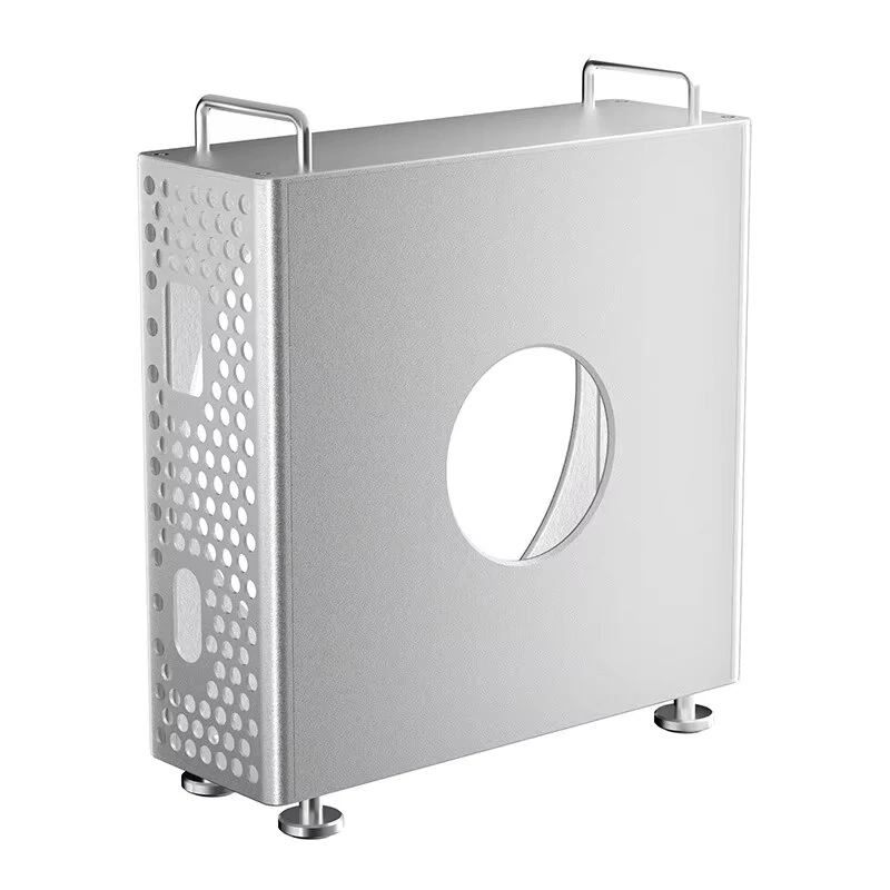 MM404 Mac/Mini Computer Host Aluminum Alloy Protective Shell Heat Dissipation Shockproof Cover Chassis for Mac/Mini — MM404