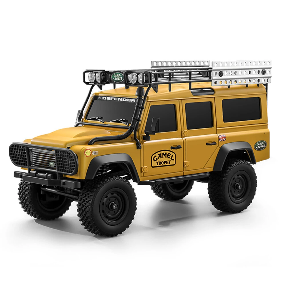 MNRC M111C RTR 1/18 2.4G 4WD RC Car for Land Rover Rock Crawler LED Light Climbing Off-Road Climbing Truck Full Proportional Portal Axle Classic Vehicles Models Toys — MNRC