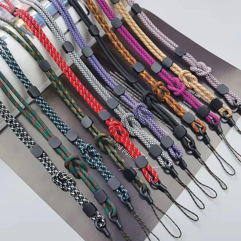 Mobile Phone Lanyard Hand-braided Strap Cord Neck Hanging Phone Chain Key Strap for Mobile Smartphone — view 7