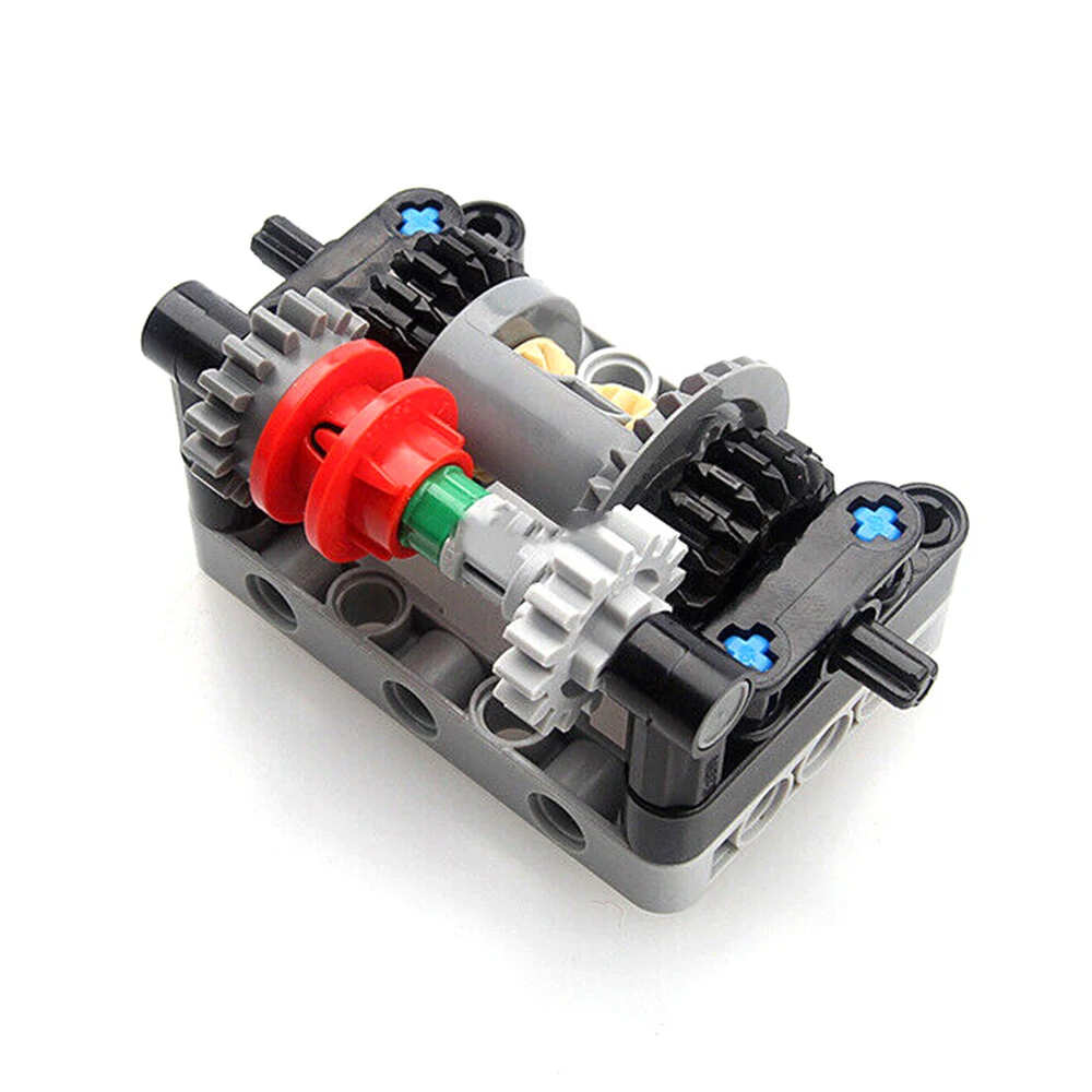 MOC Differential Off-Road Car Simple Diff Lock Building Blocks Accessories Puzzle Decompression Toys — view 5