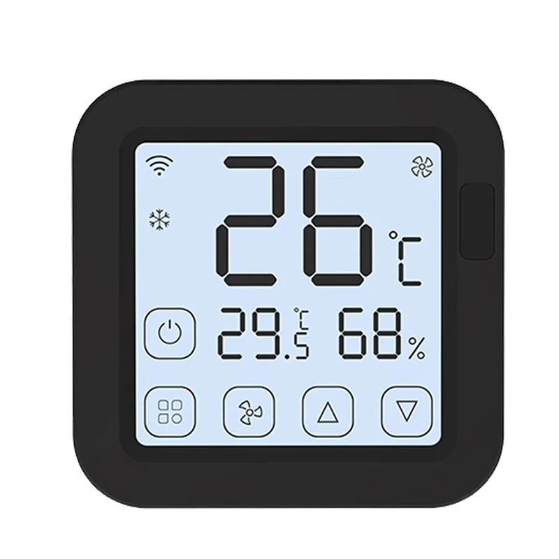 MOES Tuya Smart WiFi IR Thermostat Controller LCD Touch Screen Wireless Remote Temp & Humidity Sensor Work with Alexa Google Home