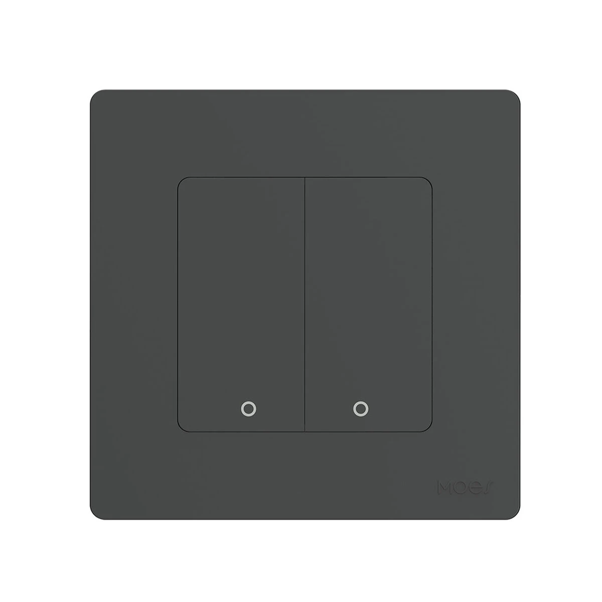 MOES Tuya WiFi Star Ring Smart Light Push Button Switch No Neutral No Capacitor Required Compatible with Alexa Google Home
