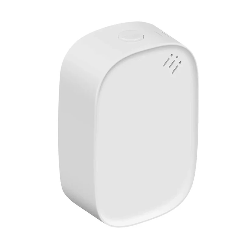 MOES Tuya Zigbe Smart Temperature Humidity Sensor Indoor Hygrometer APP Monitoring Battery Powered Works with Alexa Google Home — view 2