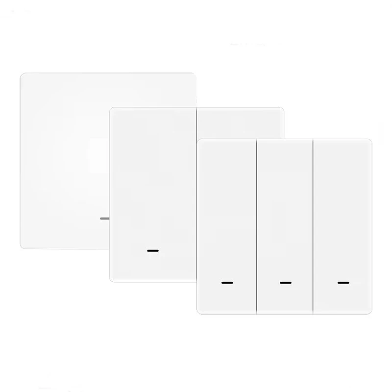 MOES Tuya ZigBe Wireless 9 Scene Switch Push Button Battery Powered Transmitter Smart Life App Automation 1/2/3 Gang Smart Home Scene Switch — view 2