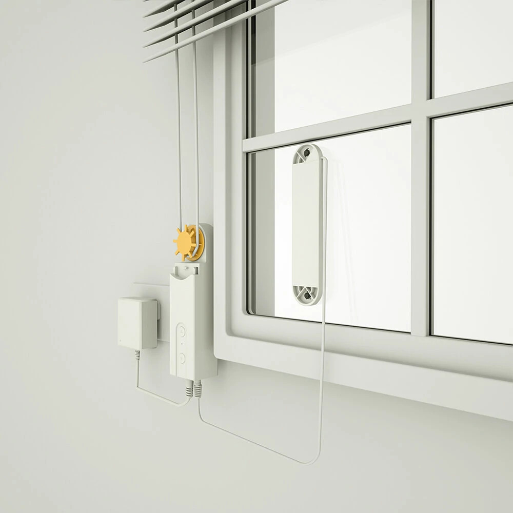 Moeshouse CM-LS DIY Smart Motorized Chain Roller Blinds Curtain Shade Shutter Dr — view 3