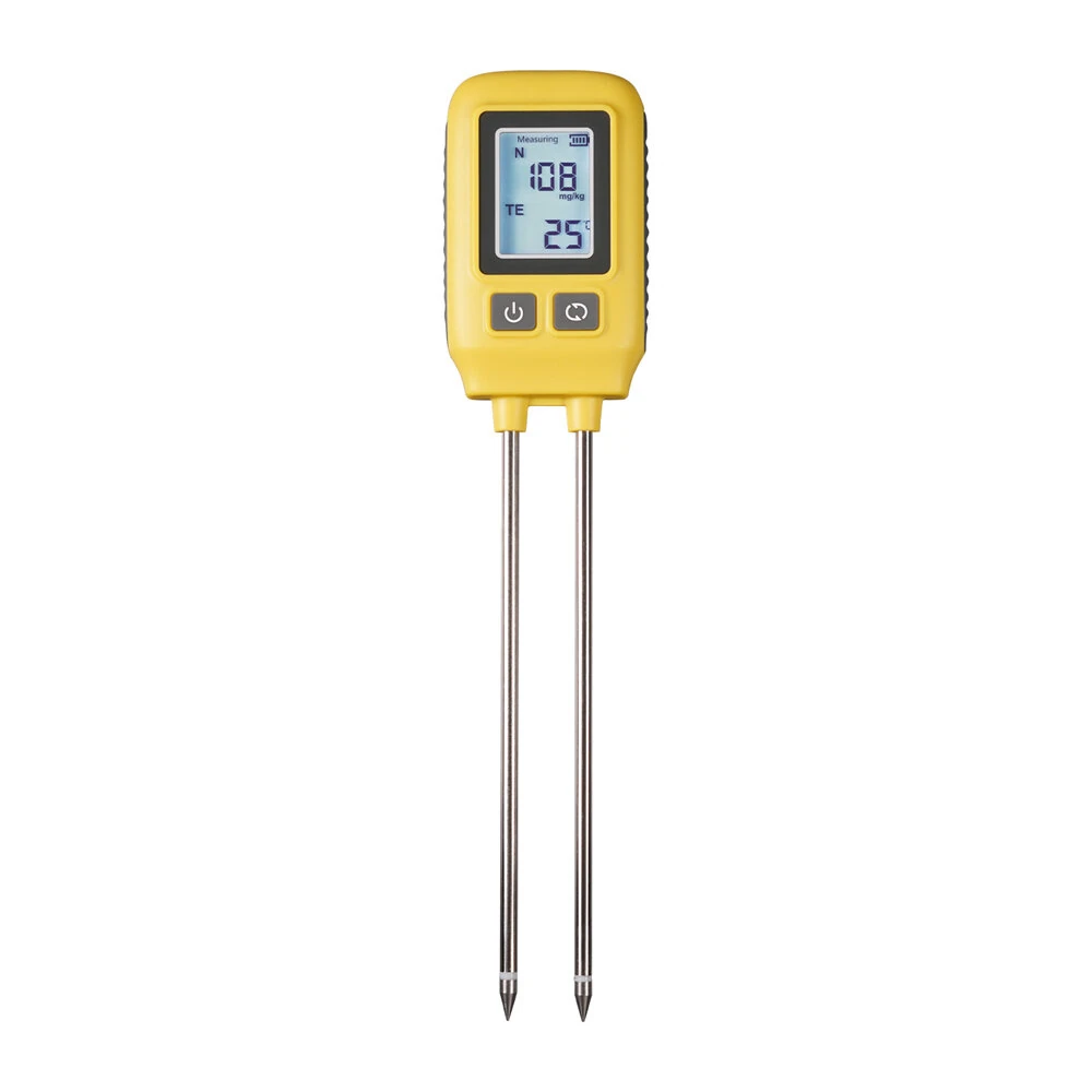 MoesHouse Soil NPK Temperature Detector Sensor Nitrogen Phosphorus Potassium Detector Nutrient Fertility Meter Tester for Garden Farm Greenhouse