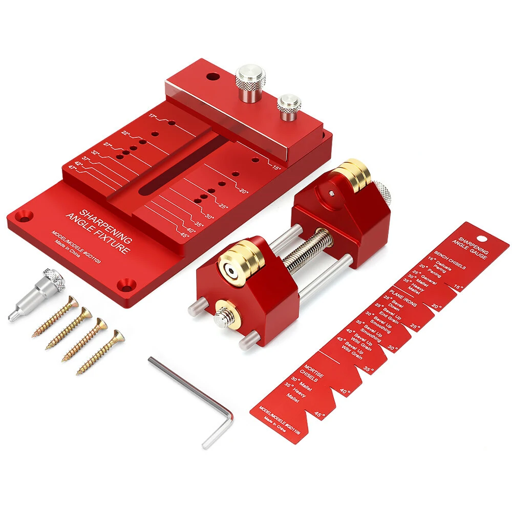 Mohoo Sharpening System Honing Guide Sharpening Holder Angle Fixture Angle Gauge for Woodworking Chisel — Mohoo