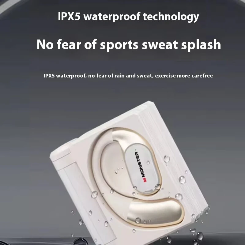 MONSTER AC530 TWS bluetooth V6.0 Earphone 14.2mm Drivers IPX5 WaterProof Ergonomics Sports Headphones — view 7