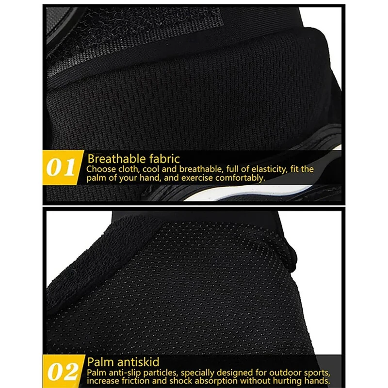 Motorcycle Gloves Breathable Full Finger Racing Hard Shell Gloves Outdoor Sports Protection Riding Cross Dirt Bike Gloves — view 5