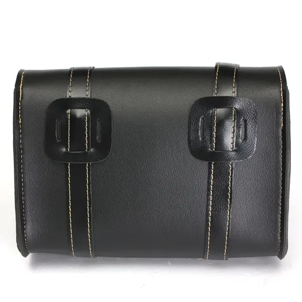 Motorcycle Saddle Leather Bag Storage Tool Pouch — view 5