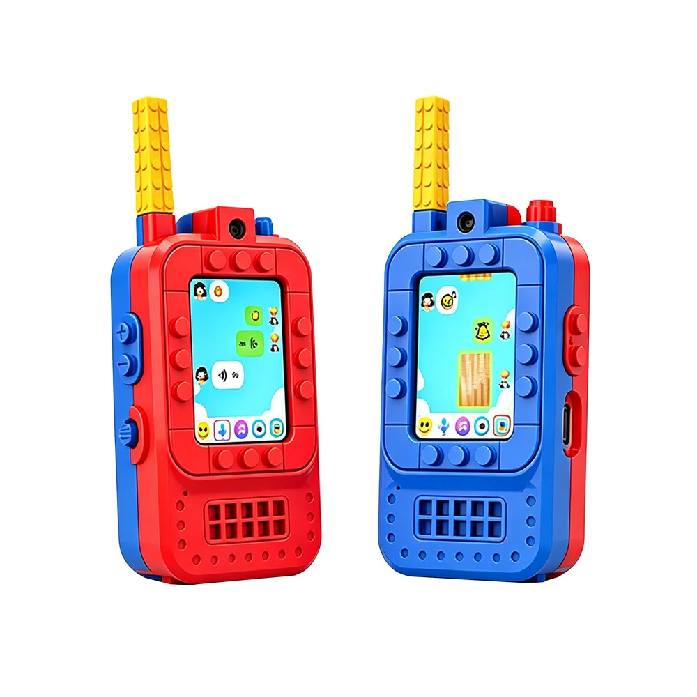 Mould King 10220 Flame Owl Pen Holder & Walkie-talkie Video Voice Intercom Photo Taking Voice Changing Toys DIY Building Block Brick Assembly Kit Kids Christmas Gift — view 5