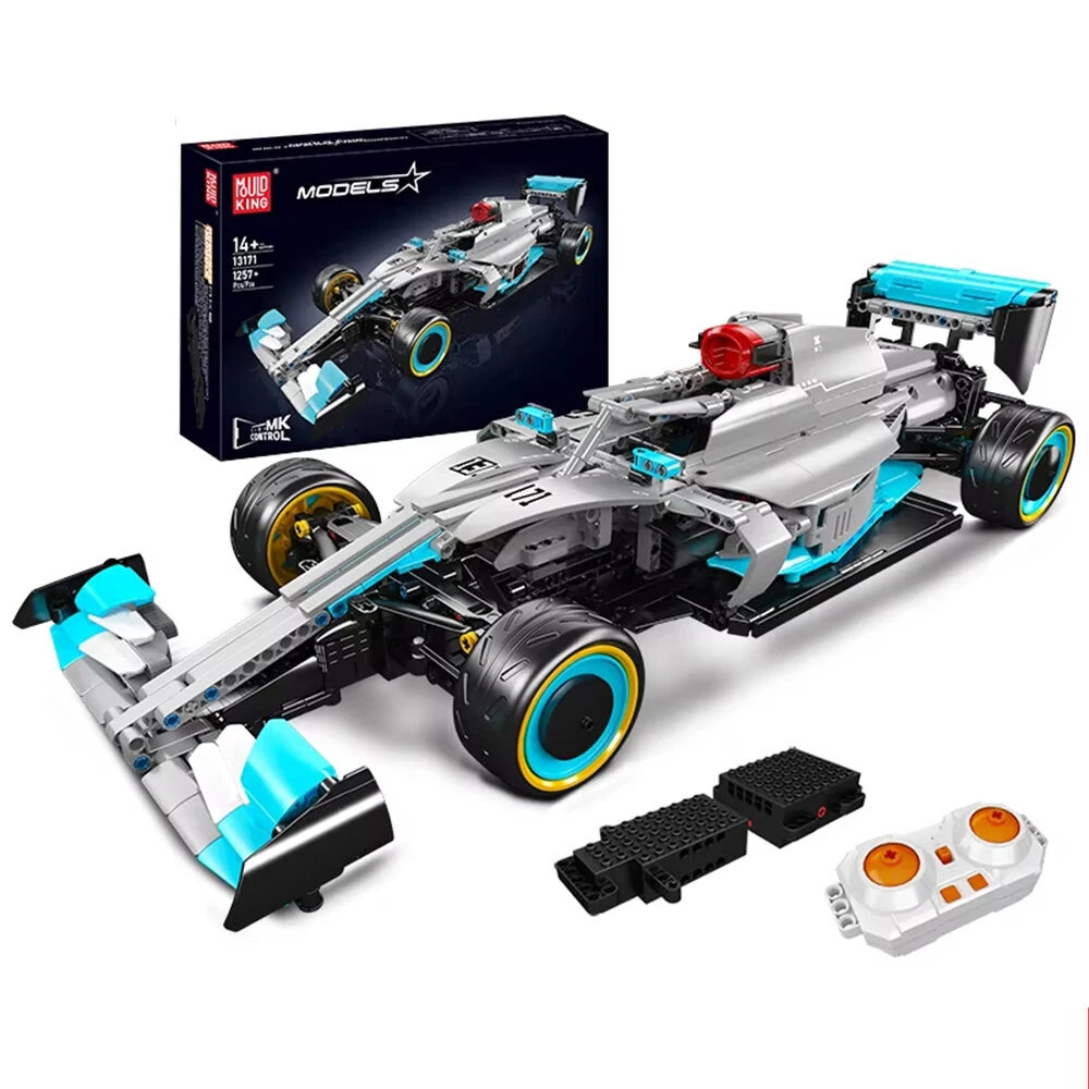 Mould King 13171 Technical Car Building Block Assembly Kit The Remote Control F1 Racing Car Brick Set Car Toys Kid Christmas Gift