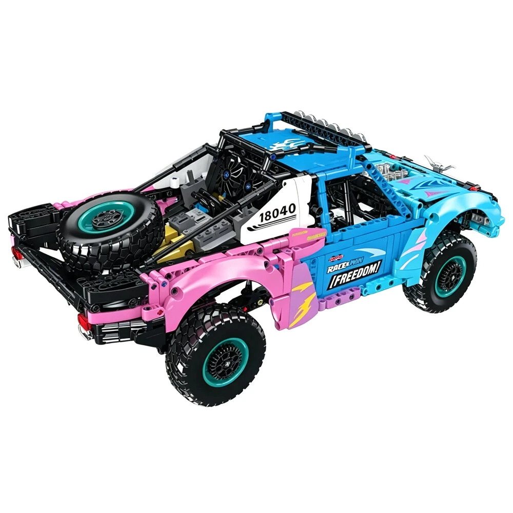 Mould King 18040 RC Air Suspension Trophy Truck Technical Car Toys Building Block Brick Assembly Kit Kids Christmas Gift — view 2