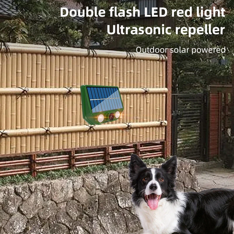 Mouse Repeller Solar Powered Courtyard Balcony Household Ultrasonic Animal Repeller Bird Repeller Household Ultrasonic Animal Repeller — view 4