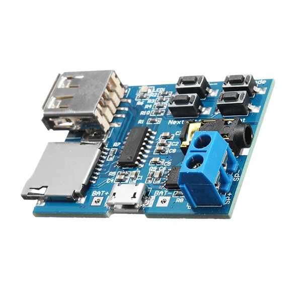 MP3 Lossless Decoder Board With Power Amplifier Module TF Card Decoding Player — view 4