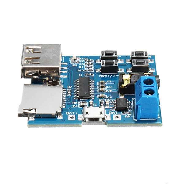 MP3 Lossless Decoder Board With Power Amplifier Module TF Card Decoding Player — view 5