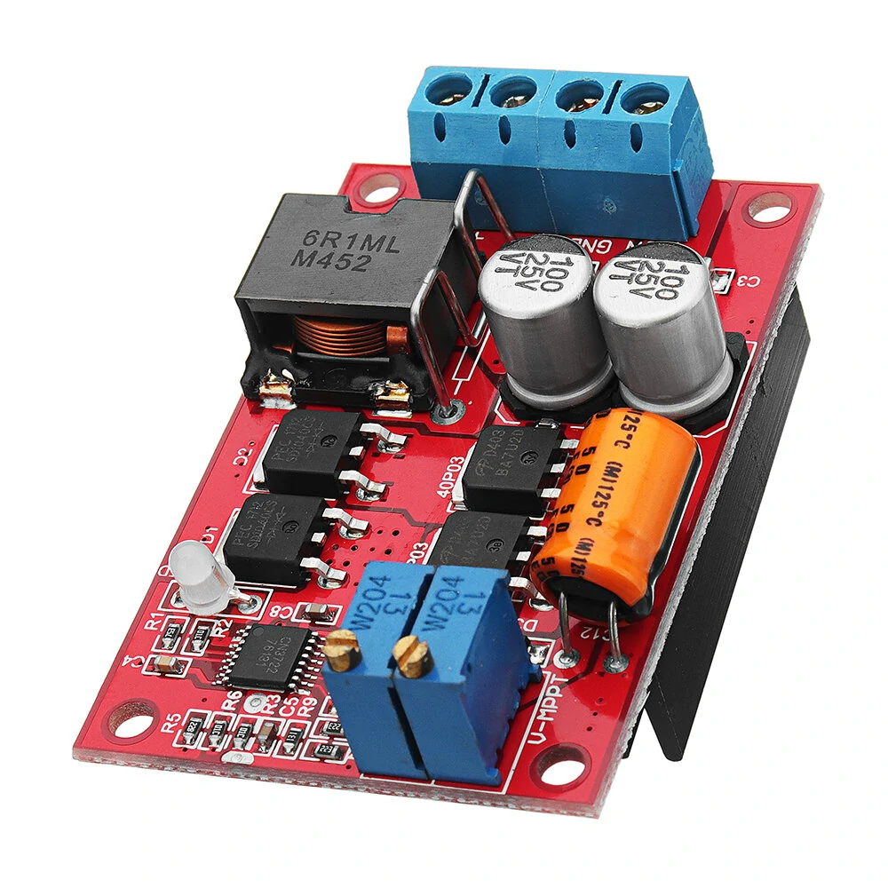 MPPT 5A Solar Panel Regulator Controller Battery Charging 9V 12V 24V Automatic Switch — MPPT