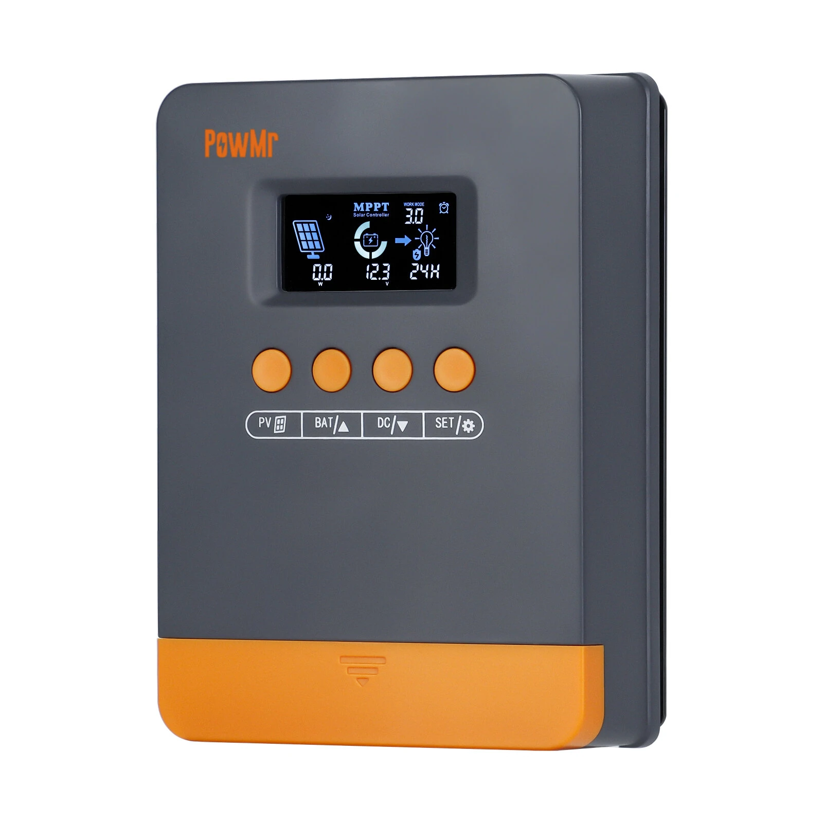 MPPT Solar Charge Controller 25A 35A 45A 12V/24V Max Power 100V High Efficiency 98% Auto Voltage Recognition — view 2