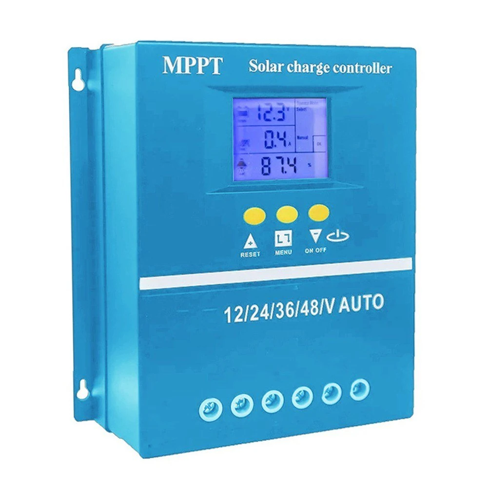 MPPT Solar Controller 12/24/36/48V Automatic Identification Intelligent Photovoltaic System Solar Charging Controller — view 2