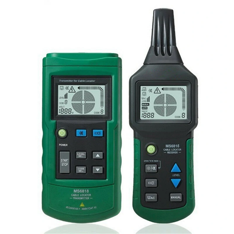 MS6818 Portable Professional 12-400V AC/DC Wire Network Telephone Cable Tester Tracker — MS6818