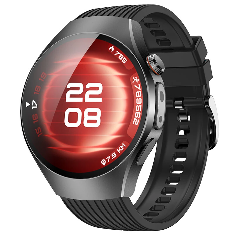 MT116 1.56-inch AMOLED Display ECG One-click Micro Physical Examination NFC Function bluetooth Call Heart Rate Blood Pressure Blood Oxygen Monitor Blood Glucose Measurement Sleep Monitoring Built-in Flashlight Multi-sport Modes IP67 Waterproof Smart Watch — view 2