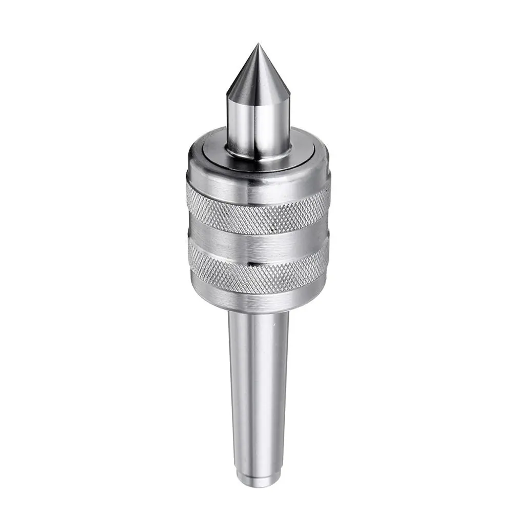 MT2 0.02 Inch CNC Precision Steel Lathe Live Center Taper Tool Triple Bearing — MT2