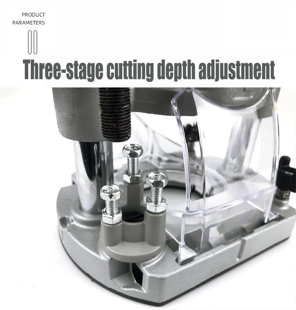 Multi-Function For Trimming Machine Press-in Base Electric Wood Milling Incline Base Slotted Woodworking tool Woodworking Tool — view 4