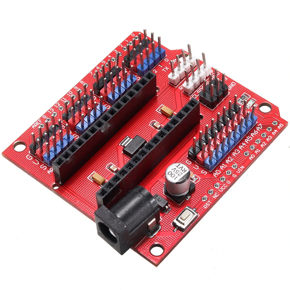 Multi-Function Funduino Nano Shield Nano Sensor Expansion Board Geekcreit for Ar — view 2