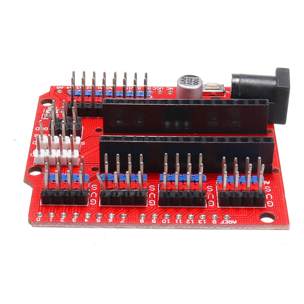 Multi-Function Funduino Nano Shield Nano Sensor Expansion Board Geekcreit for Ar — view 3