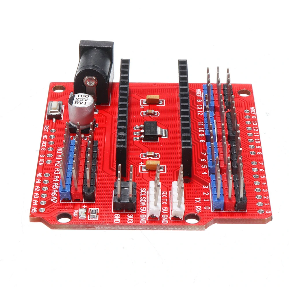 Multi-Function Funduino Nano Shield Nano Sensor Expansion Board Geekcreit for Ar — view 4
