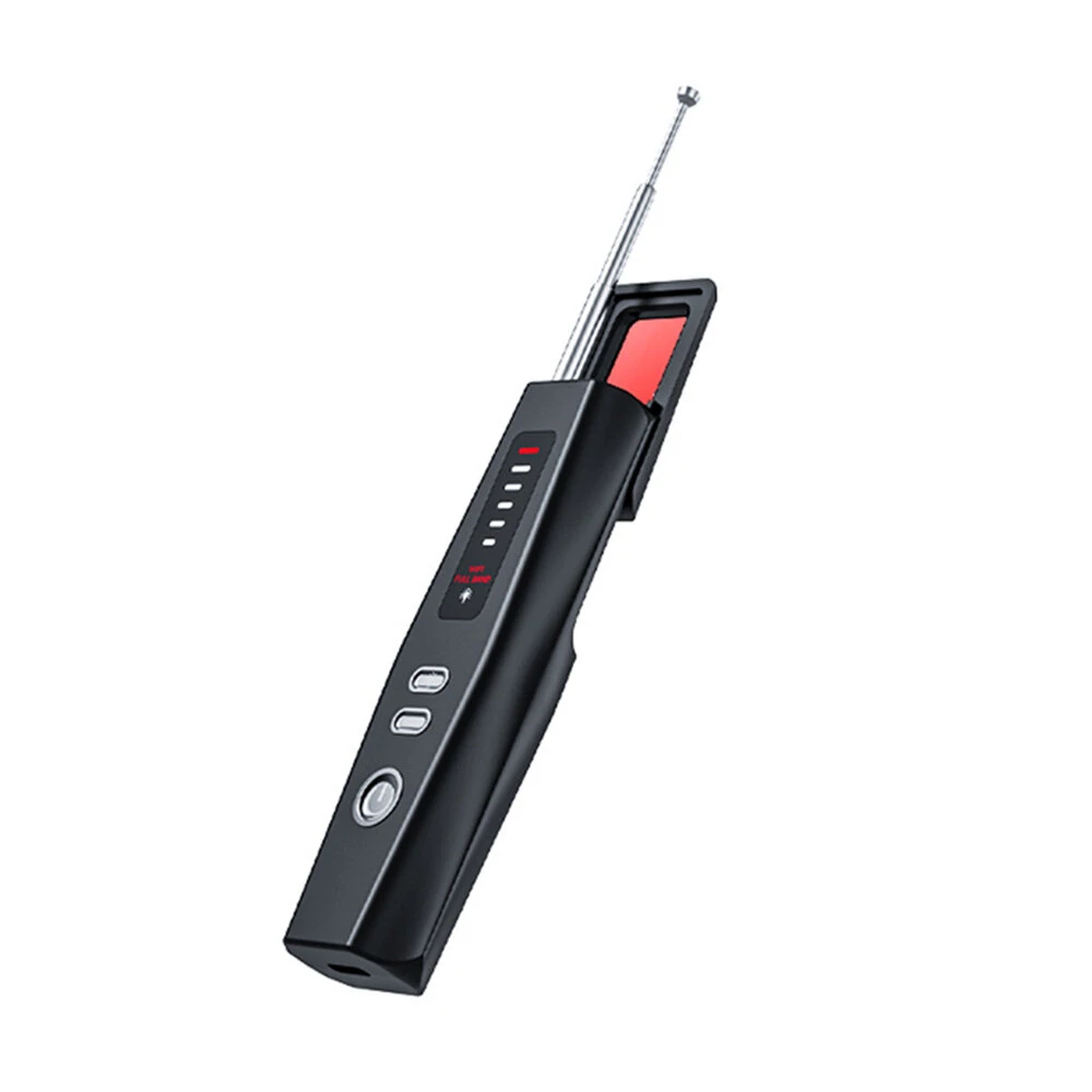 Multi-functional Camera Detector 500mAh 1MHz-6.5GHz Small Camera Finder Adjustable Sensitivity Portable Anti-Snooping Device Type-C Rechargeable Battery Long Battery Life — image 1