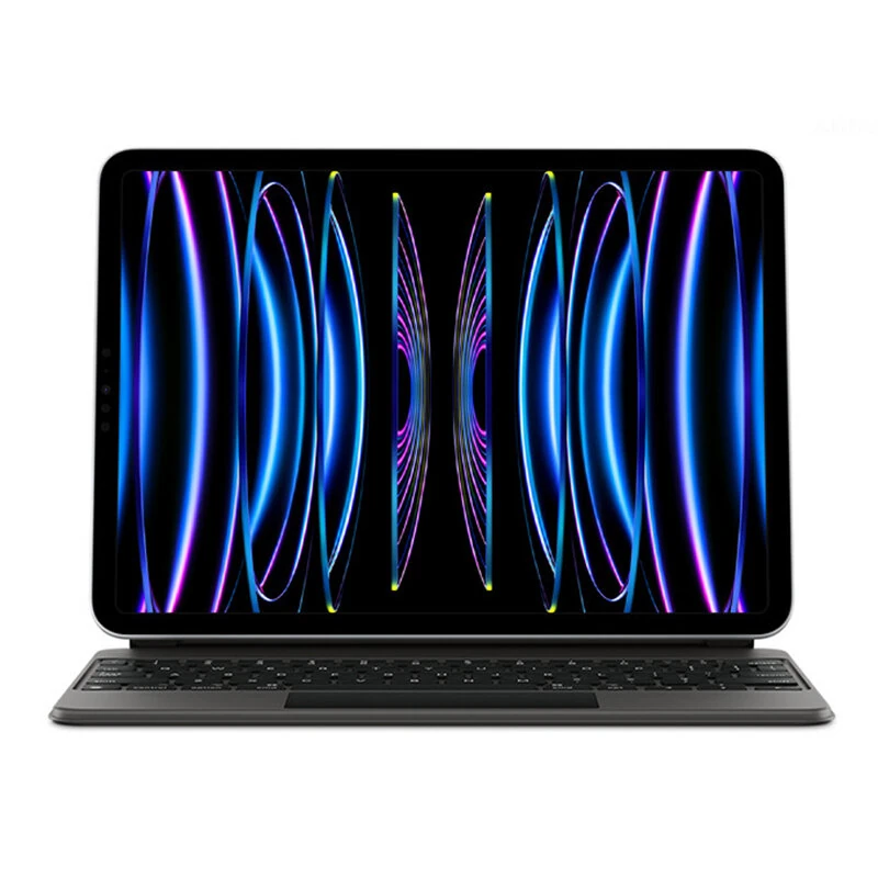 Multi-language Tablet Protective Keyboard Case with Touchpad for iPad Pro 11(M4) Foldable Backlight Keyboard Cover — view 5