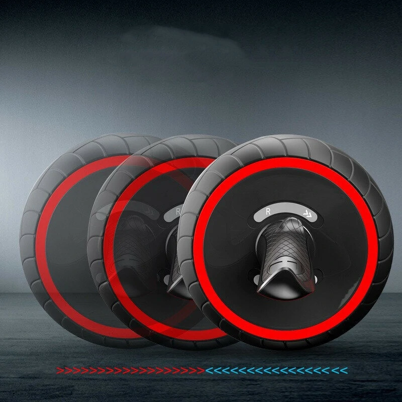 Multi-Layer Ab Wheel Roller Mute Labor-Saving Smart Brake Practical Automatic Rebound Abs Trainer Wheel Exercise Equipment for Body Shaping Abs Core Workout — view 8