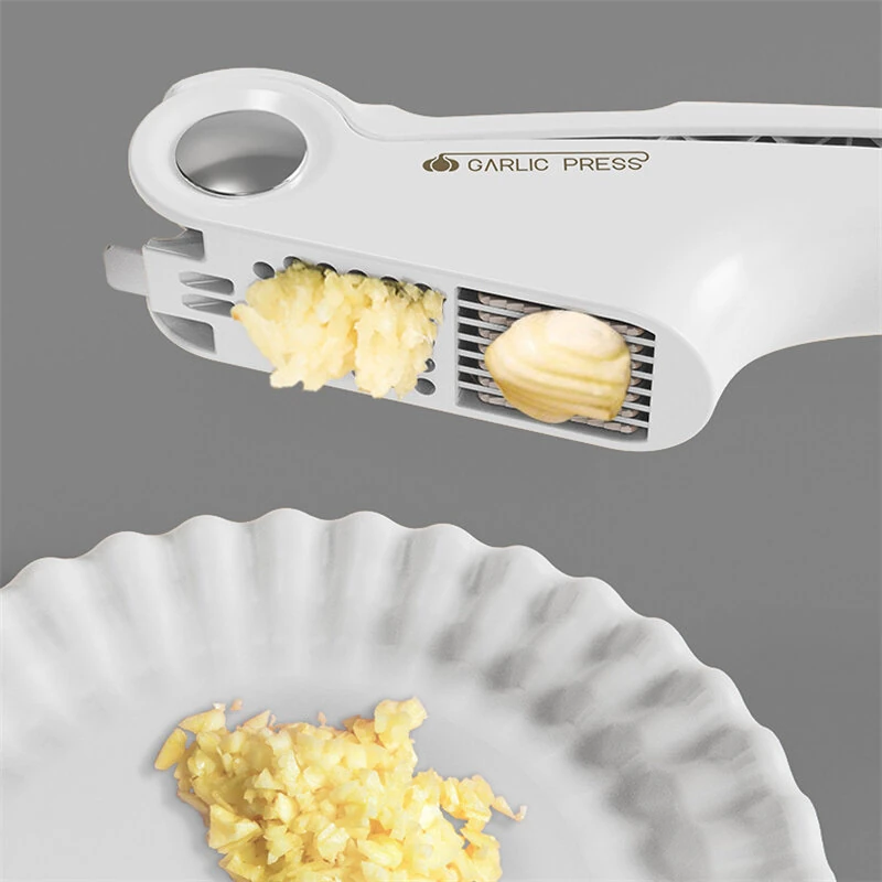 Multifunctional 3 In 1 Garlic Press Portable Manual Operation Mincer Garlic Slicer Environmentally Friendly Material Can Opener — view 4