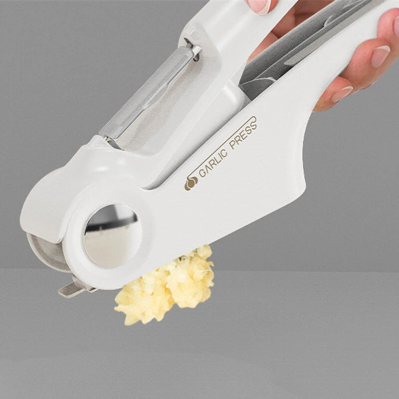 Multifunctional 3 In 1 Garlic Press Portable Manual Operation Mincer Garlic Slicer Environmentally Friendly Material Can Opener — view 5